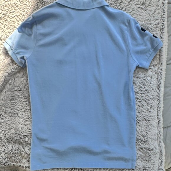 Light Blue Ralph Lauren Polo Custom Slim Fit Small SP - Picture 3 of 7